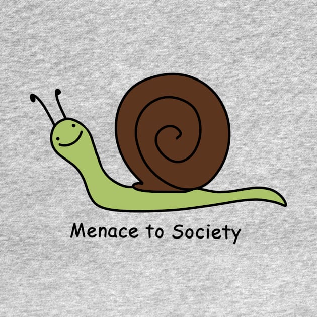 Menace to Society Snail by SwampWizard